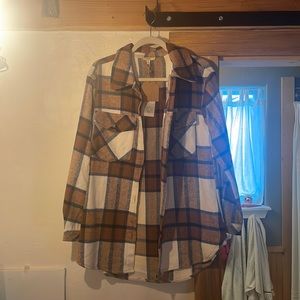 Kori plaid shacket